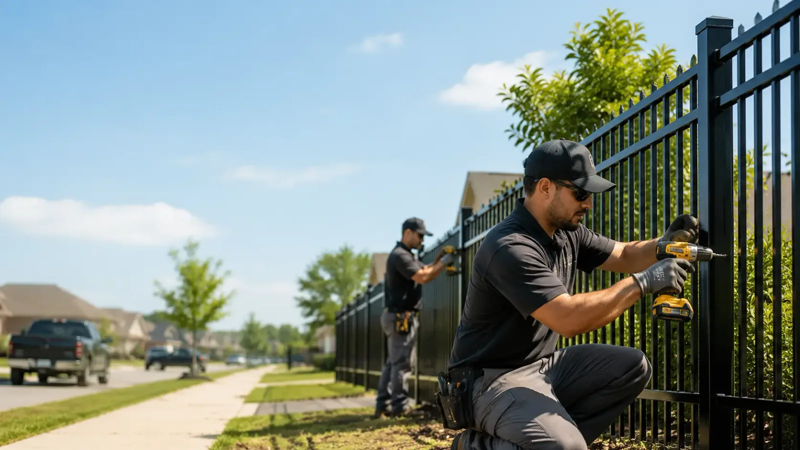 Metal Fence Installation in Santa Rosa, CA